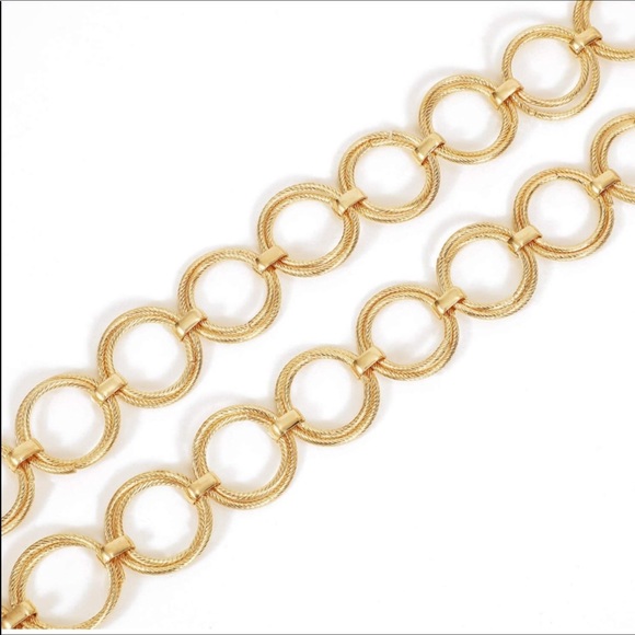 Vintage Metal Gold Chain Belt New main image 4